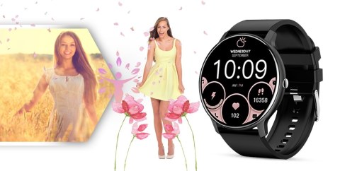 Giewont Smartwatch GIEWONT Sport Around PRO SmartCall GW120-2 PRO - Carbon