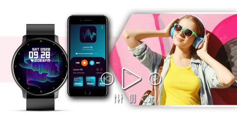 Giewont Smartwatch GIEWONT Sport Around PRO SmartCall GW120-2 PRO - Carbon