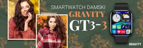 Gravity Smartwatch Damski Gravity GT3-3