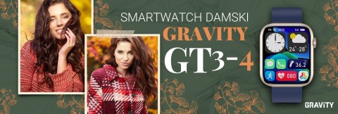 Gravity Smartwatch Damski Gravity GT3-4