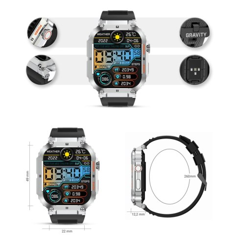 Gravity Smartwatch Gravity GT6-5