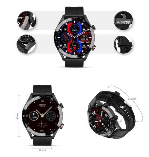 Gravity Smartwatch Męski Gravity GT4-1