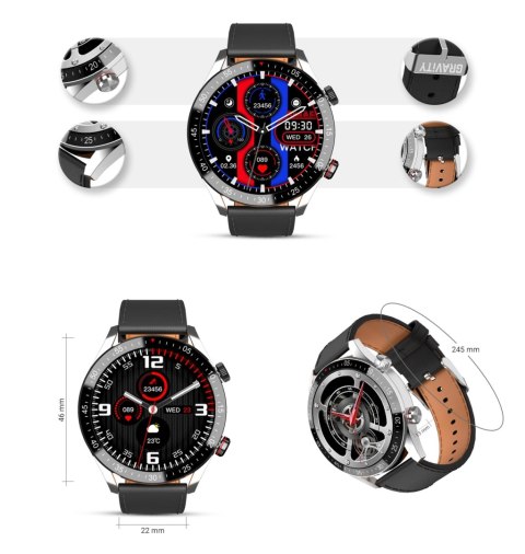 Gravity Smartwatch Męski Gravity GT4-5