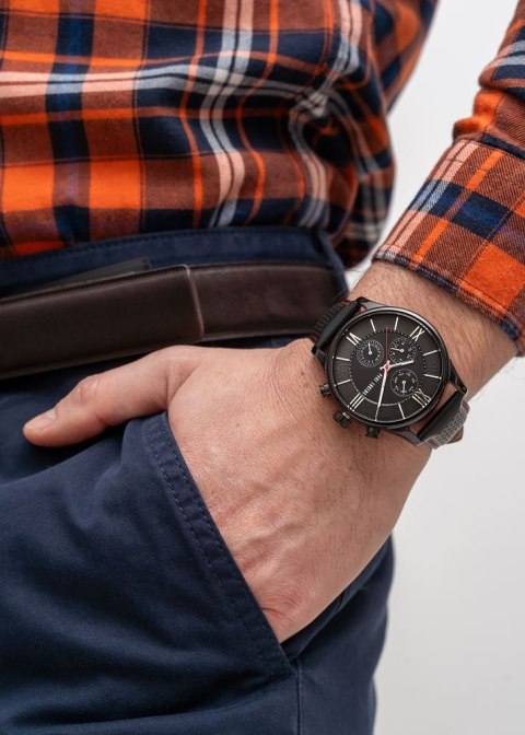 Paul Lorens Zegarek Męski Paul Lorens PL11652A6-1A3