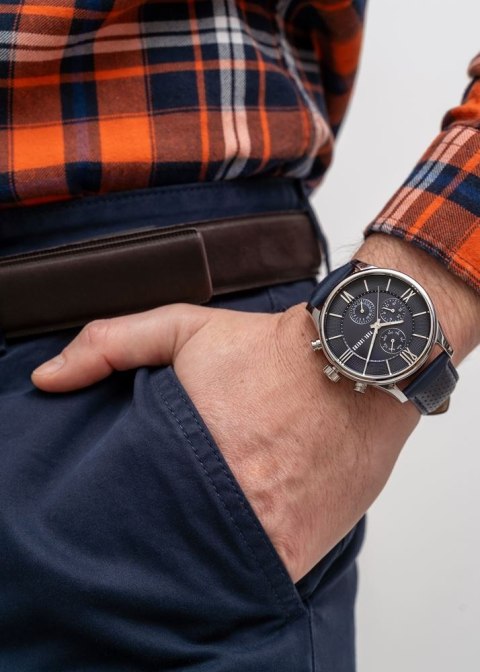 Paul Lorens Zegarek Męski Paul Lorens PL11652A6-6F1