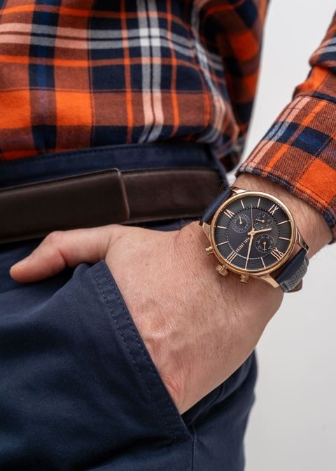 Paul Lorens Zegarek Męski Paul Lorens PL11652A6-6F3