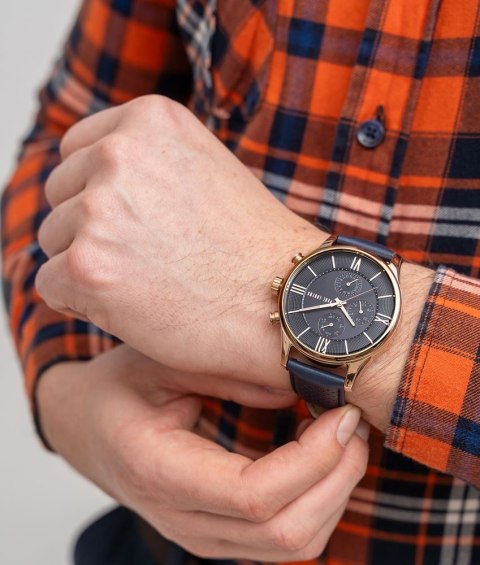 Paul Lorens Zegarek Męski Paul Lorens PL11652A6-6F3