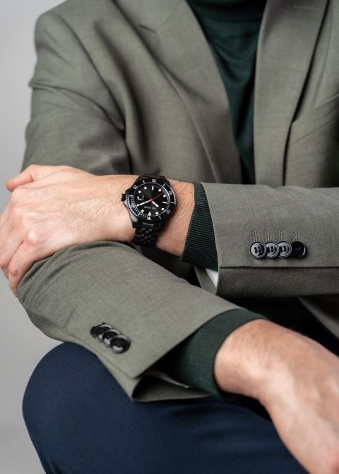 Paul Lorens Zegarek Męski Paul Lorens PL13030B-1A5