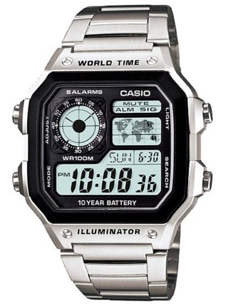 Casio ZEGAREK MĘSKI CASIO AE-1200WHD-1A (zd159a) + BOX