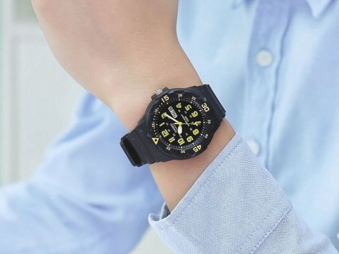 Casio ZEGAREK MĘSKI CASIO MRW-200H-9B (zd147i) + BOX