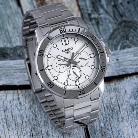 Casio ZEGAREK MĘSKI CASIO MTP-VD300D-7E (zd268c) + BOX
