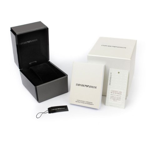 Emporio Armani ZEGAREK MĘSKI EMPORIO ARMANI CLAUDIO AR11481 + BOX