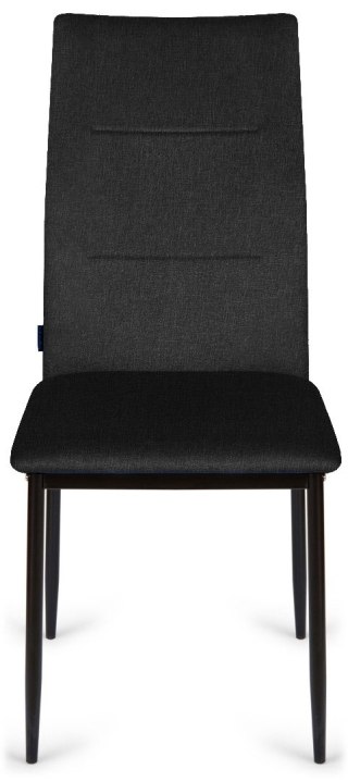 Lugano Krzesło tapicerowane VALVA DUO FABRIC BLACK