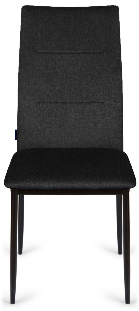 Lugano Krzesło tapicerowane VALVA DUO FABRIC BLACK