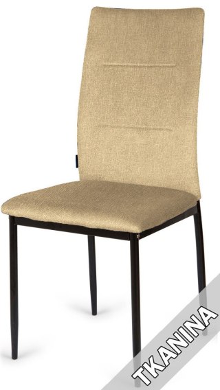 Lugano Krzesło tapicerowane VALVA DUO FABRIC SAND