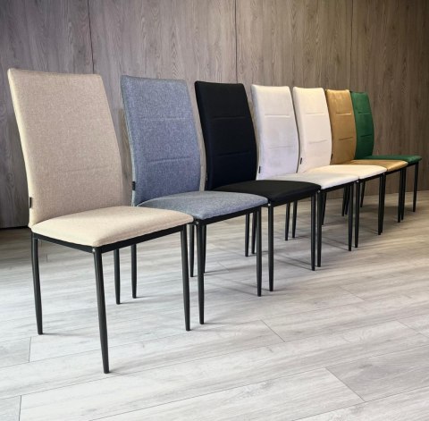 Lugano Krzesło tapicerowane VALVA DUO FABRIC SAND