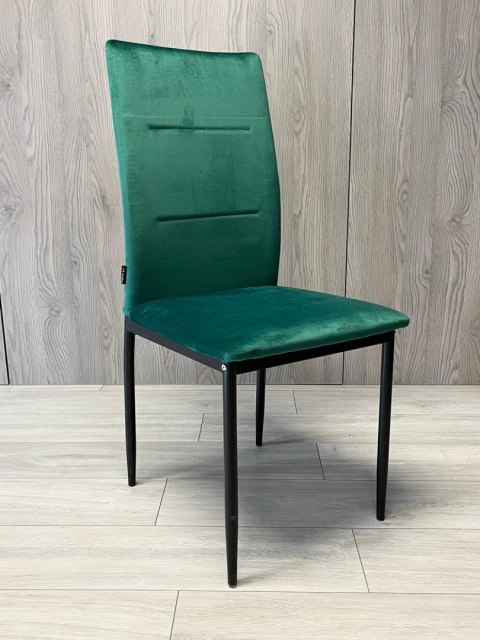Lugano Krzesło tapicerowane VALVA DUO VELVET GREEN