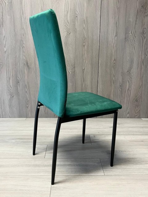Lugano Krzesło tapicerowane VALVA DUO VELVET GREEN
