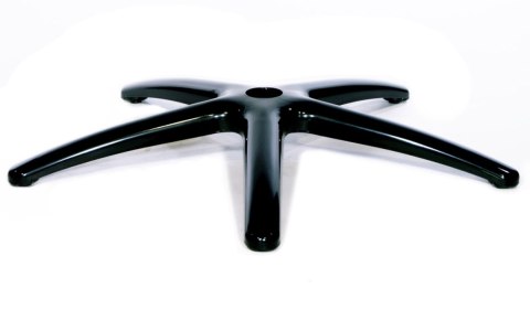Lugano Podstawa fotela obrotowego XL metalowa 69 cm BLACK MATT