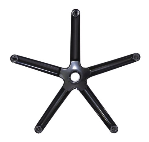 Lugano Podstawa fotela obrotowego XL metalowa 69 cm BLACK MATT