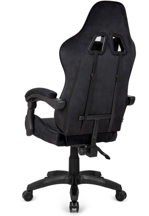 Prototype Fotel obrotowy gamingowy ENZO XL BLACK ALCANTARA