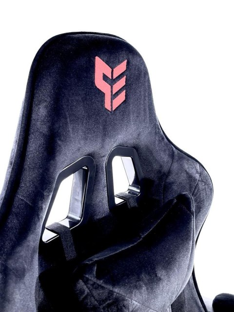 Prototype Fotel obrotowy gamingowy ENZO XL BLACK ALCANTARA