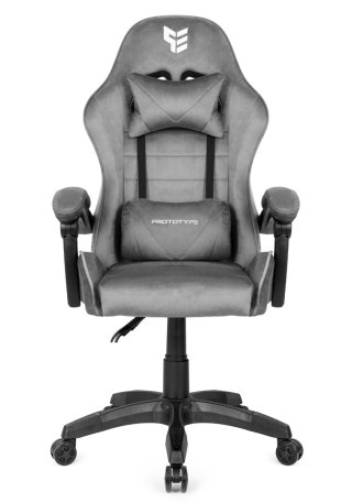 Prototype Fotel obrotowy gamingowy ENZO XL GREY ALCANTARA