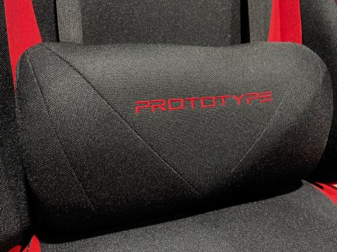 Prototype Fotel obrotowy gamingowy ENZO XL RED FABRIC