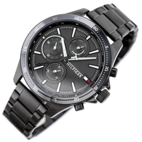 Tommy Hilfiger ZEGAREK MĘSKI TOMMY HILFIGER 1791719 BANK (zf022c)