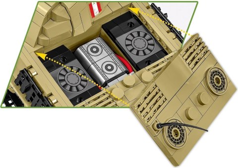 Klocki panzer v panther g pudel 1133 klocków