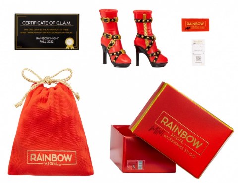 Akcesoria rainbow high buty asortyment 1 sztuka