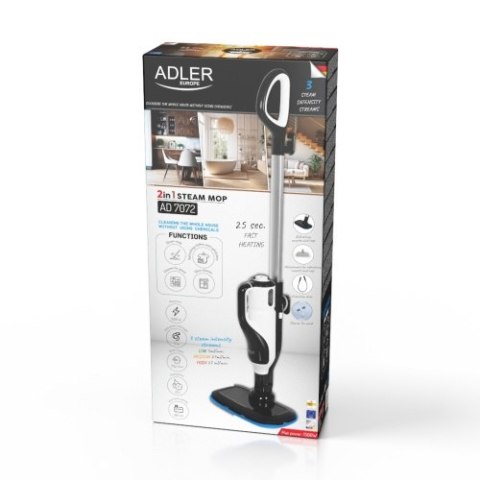AD 7072 Mop i myjka parowa 2w1 - zestaw akcesoriów