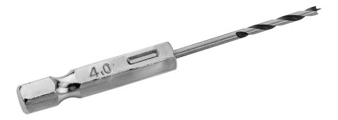 Wiertło do drewna Hex 4.0 mm