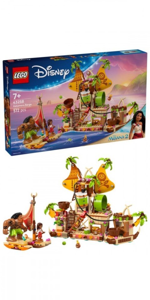 Klocki disney 43258 barka kakamorów