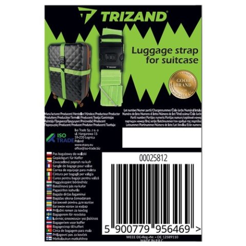 Pas bagażowy do walizki Trizand 25812