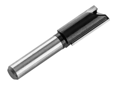 Frez do drewna prosty, dwuostrzowy, widiowy, 12 x 25 mm, trzpień 8 mm