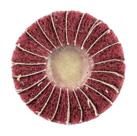 Ściernica listkowa z włókniną ścierną, trzpieniowa 60 x 25 x 6 mm, P80