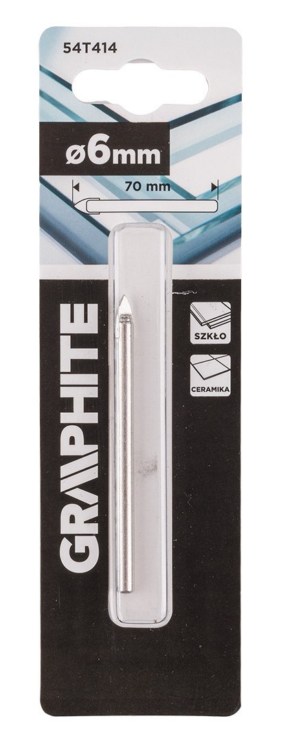 Wiertło do szkła 6 mm