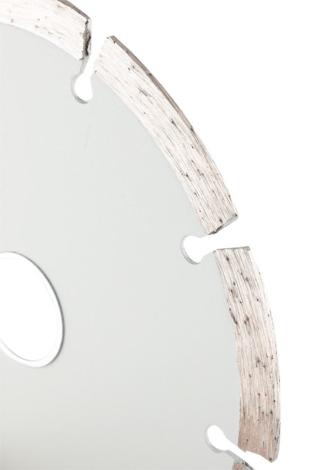 Tarcza diamentowa do cięcia segmentowa, 115 x 22.2 mm, na sucho i mokro