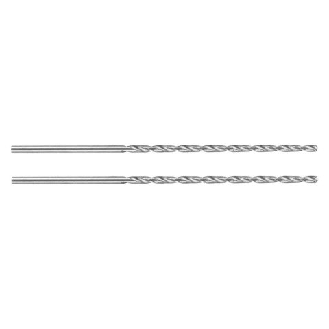 Wiertło do metalu HSS, DIN 340, przedłużane, 2.5 mm, 2 szt.