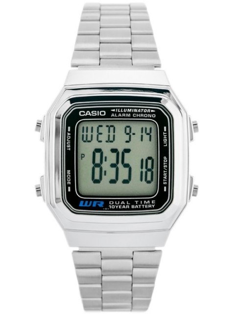 Casio ZEGAREK MĘSKI CASIO A178WA-1A (zd082a) + BOX