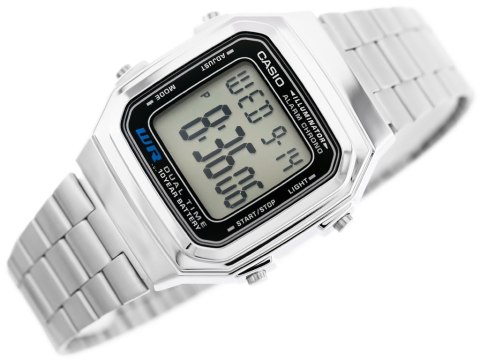 Casio ZEGAREK MĘSKI CASIO A178WA-1A (zd082a) + BOX