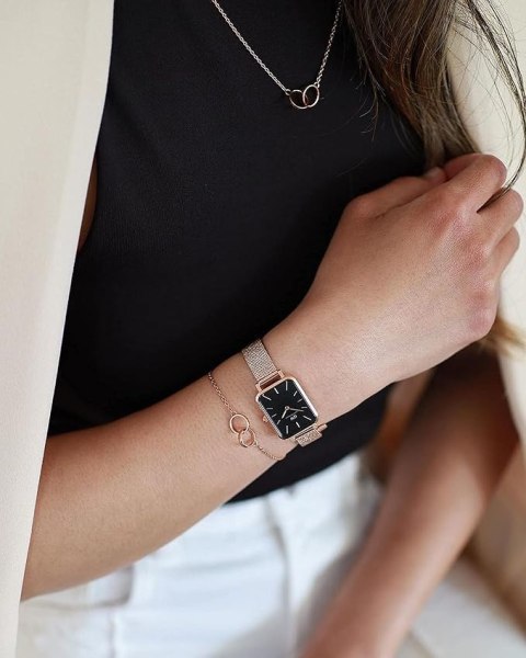 Daniel Wellington ZEGAREK DAMSKI DANIEL WELLINGTON DW00100432 - QUADRO (zw505d)