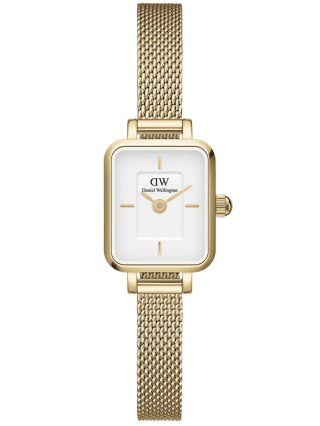 Daniel Wellington ZEGAREK DAMSKI DANIEL WELLINGTON Quadro Mini 15mm DW00100725 + BOX (zw524a)