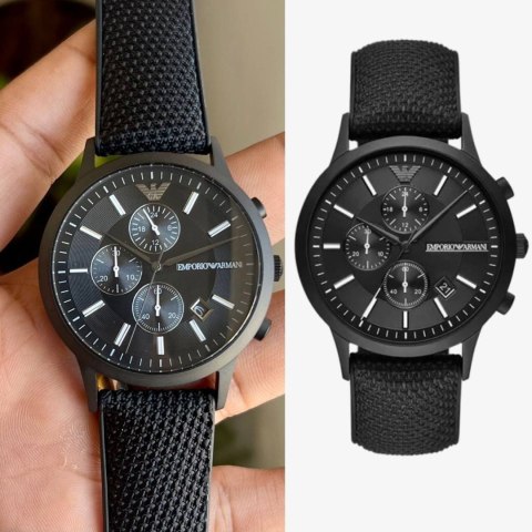 Emporio Armani ZEGAREK MĘSKI EMPORIO ARMANI AR11457 RENATO CHRONO(zi052a)