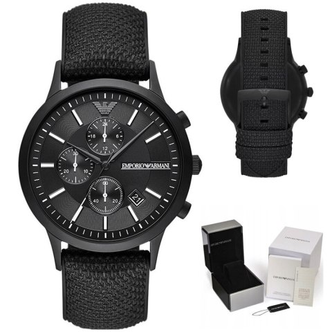 Emporio Armani ZEGAREK MĘSKI EMPORIO ARMANI AR11457 RENATO CHRONO(zi052a)