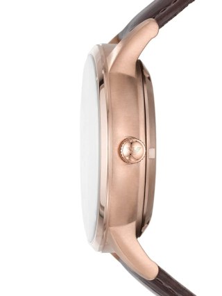 Emporio Armani Zegarek męski EMPORIO ARMANI SKELETON AUTOMATIC AR60039 (zi055b)