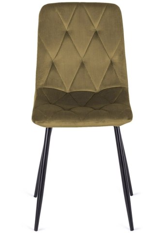 Lugano Krzesło tapicerowane BORGO VELVET BROWN