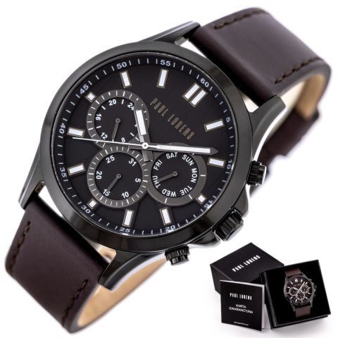 Paul Lorens ZEGAREK MĘSKI PAUL LORENS - PL8071A2-1B2 (zg373c) + BOX