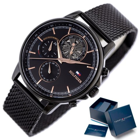 Tommy Hilfiger ZEGAREK MĘSKI TOMMY HILFIGER 1710610 (zf112a) + BOX